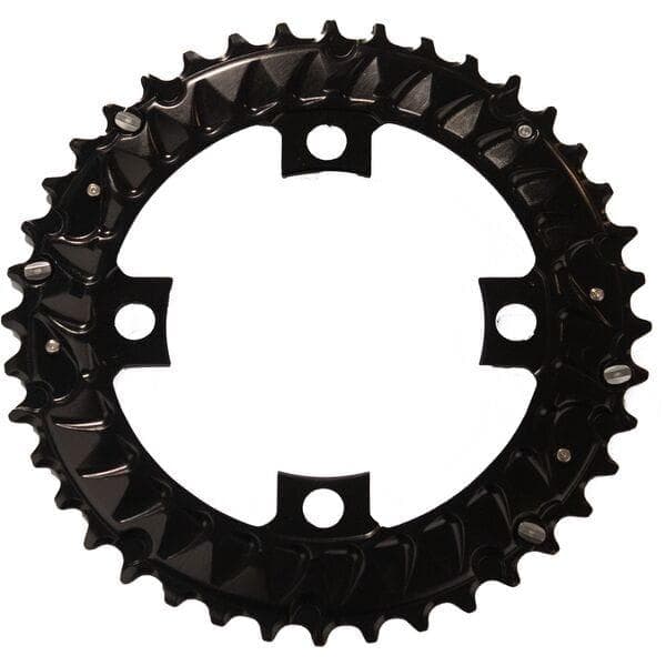 Shimano Deore FC-M6000 Deore 10 speed triple outer chainring 40T-AN; black