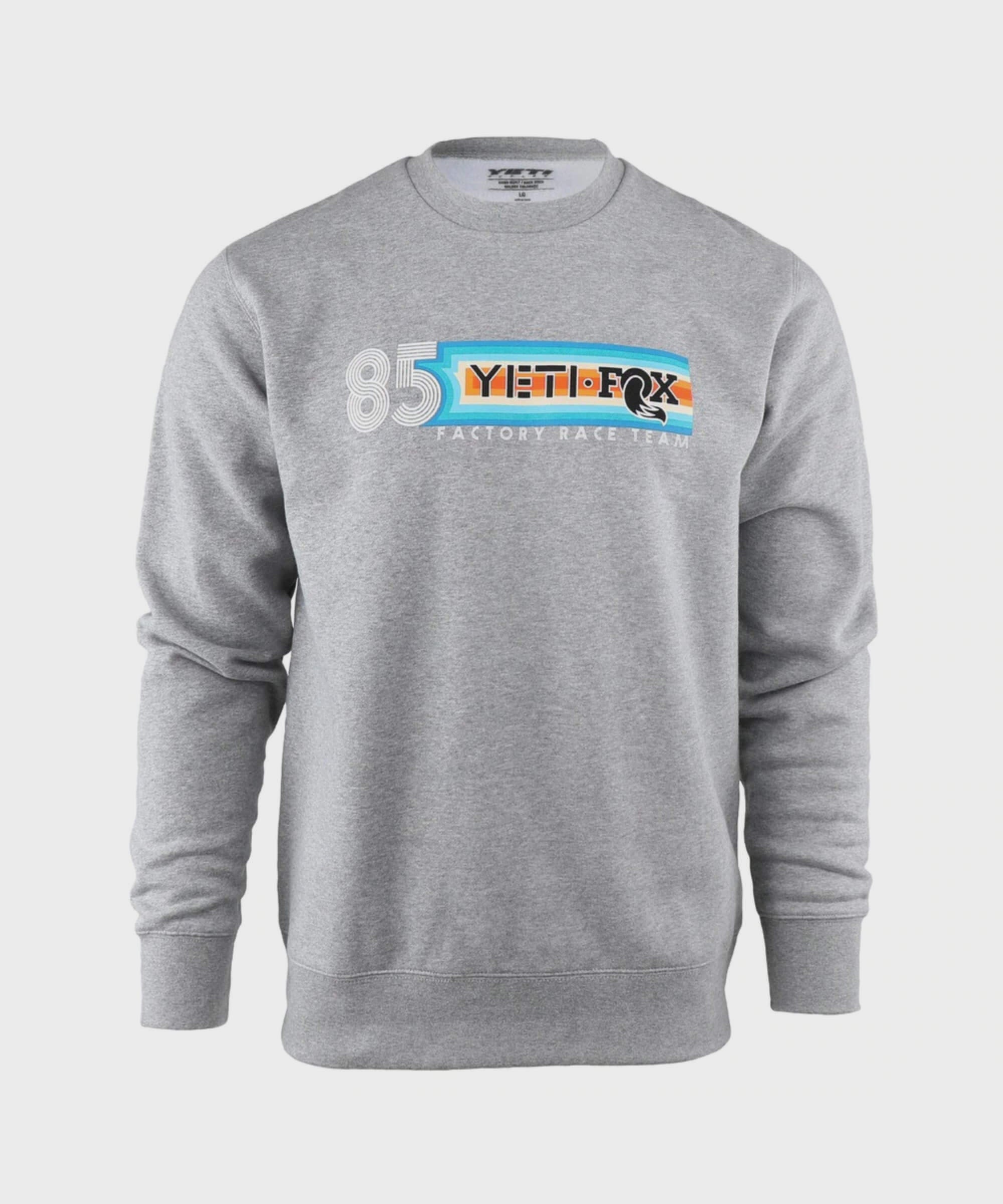 Yeti Race Team Retro Crew Sweater 2021 Grey M