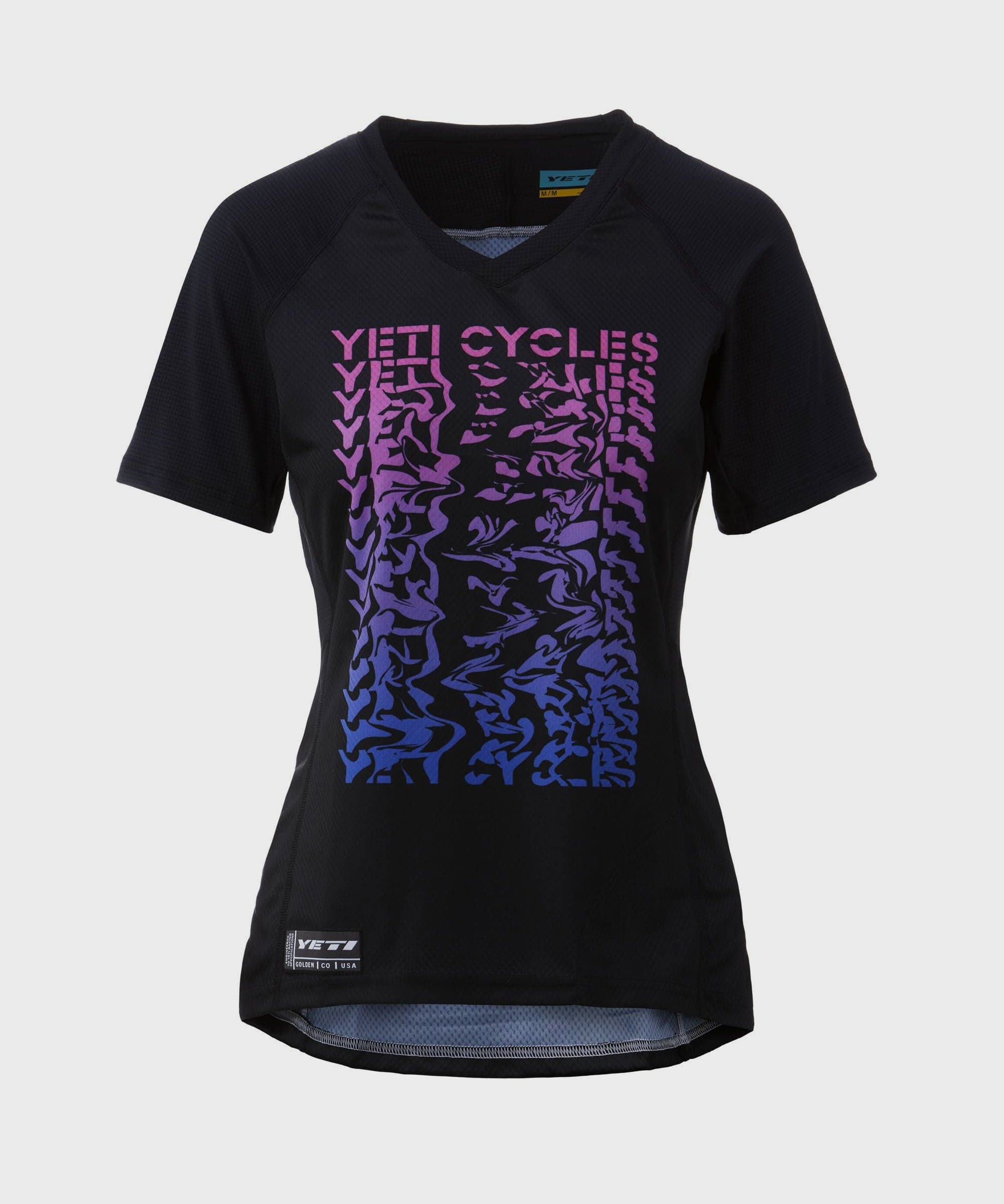Yeti Enduro Women's Jersey Black Yeti Melt XS