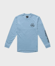 Troy Lee Designs Youth Ruckus Ride Long Sleeve Tee - Carbs Dawn Blue - Y-S