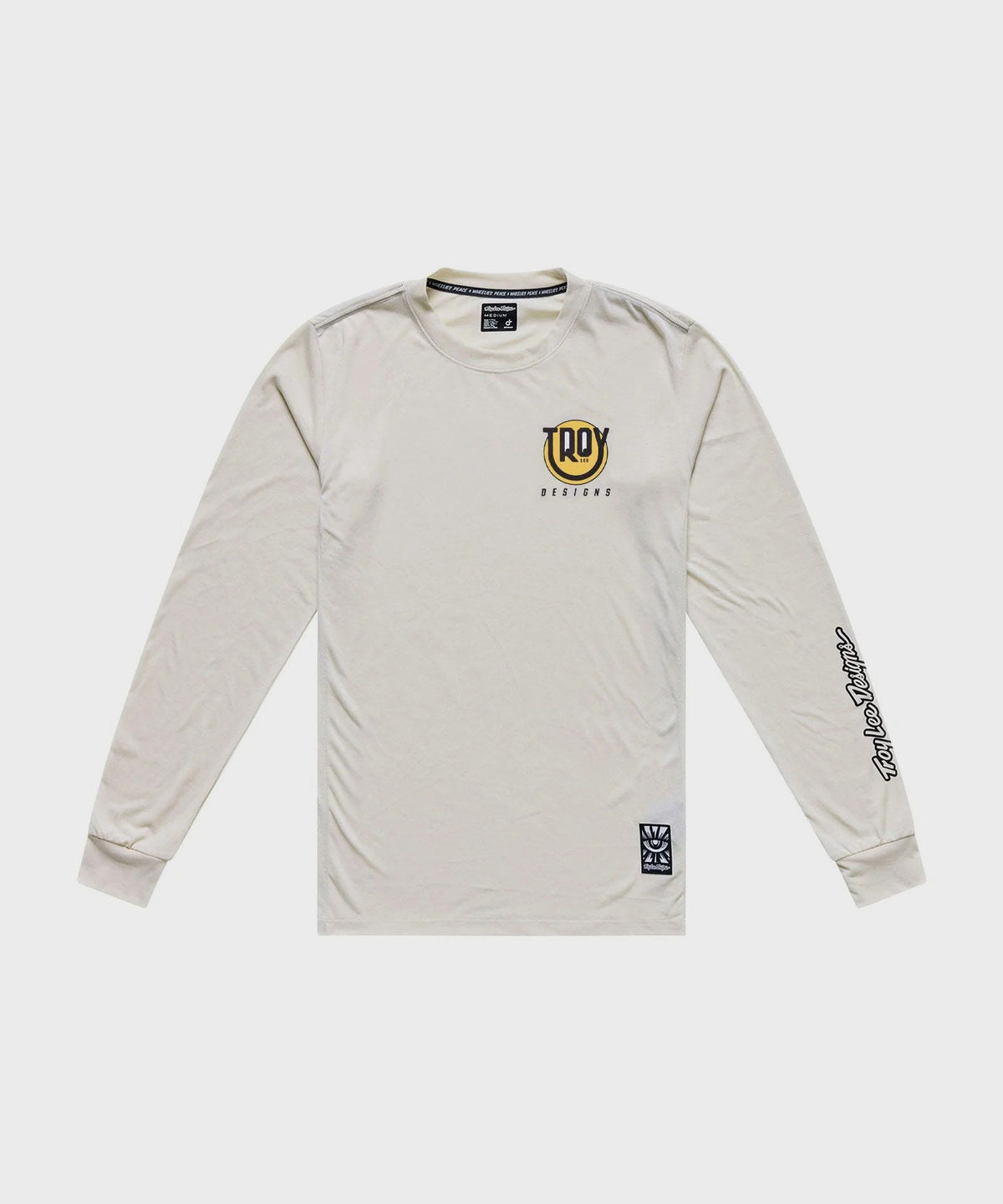 Troy Lee Designs Youth Skyline Ride Long Sleeve Tee - Happy Pumice - Y-M
