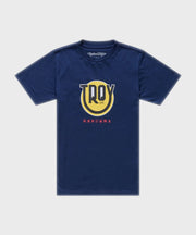 Troy Lee Designs Youth Happy Dayz Short Sleeve T-Shirt - Navy - M