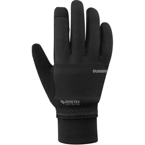 Shimano Clothing Unisex INFINIUM™ PRIMALOFT® Gloves; Black; Size M