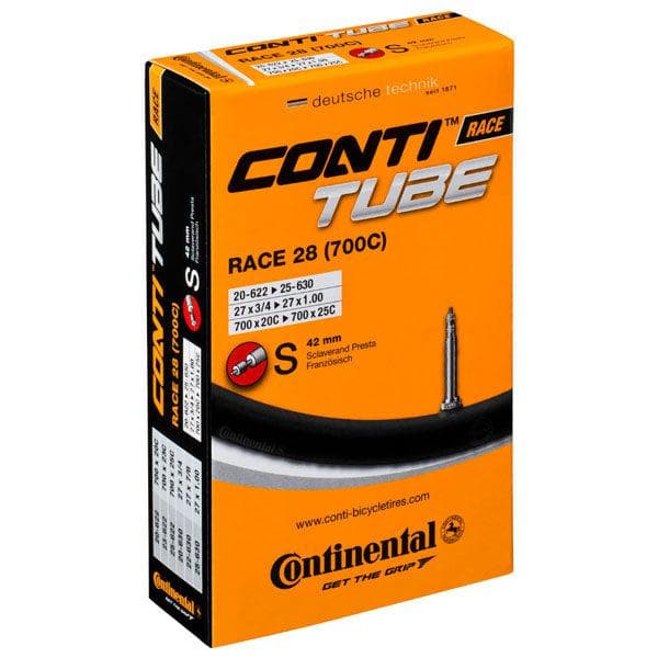 Continental Bike Inner Tube Race 28 700 20 25 Presta 42mm cycle valve