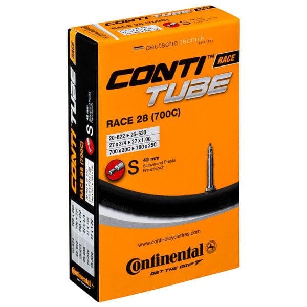 Load image into Gallery viewer, Continental Bike Inner Tube Race 28 700 20 25 Presta 42mm cycle valve
