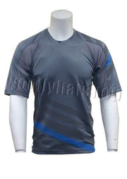 Madison Flux All Mountain Mens Short Sleeve Cycling Jersey Gargoyle Grey Small