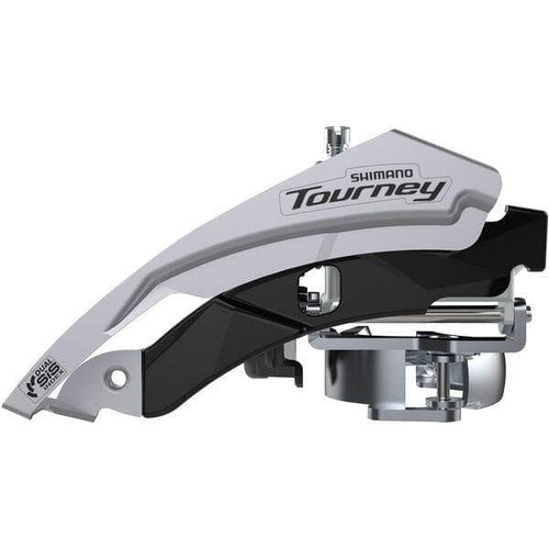 Shimano Tourney / TY FD-TY600 Tourney front mech; triple; top swing; dual pull; 63-66; for 42T
