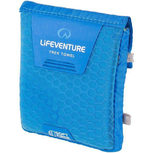 Lifeventure SoftFibre Trek Towel - Pocket - Blue ( MASTER OUTER Pack of 10)