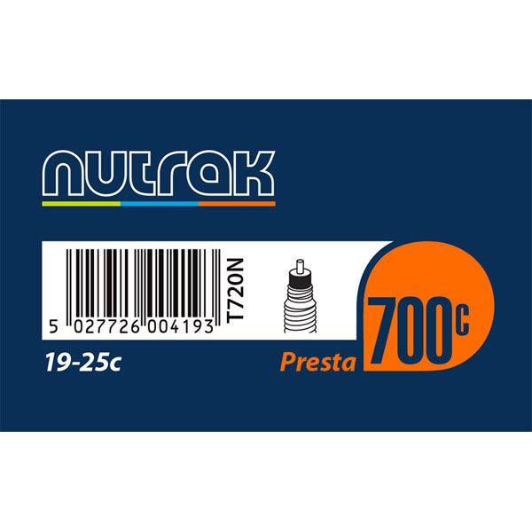 Nutrak 700 x 19 - 25C Presta inner tube