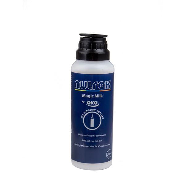 Nutrak Magic Milk tubeless tyre sealant; 250ml