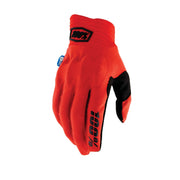 100% Cognito Smart Shock Gloves Red XL