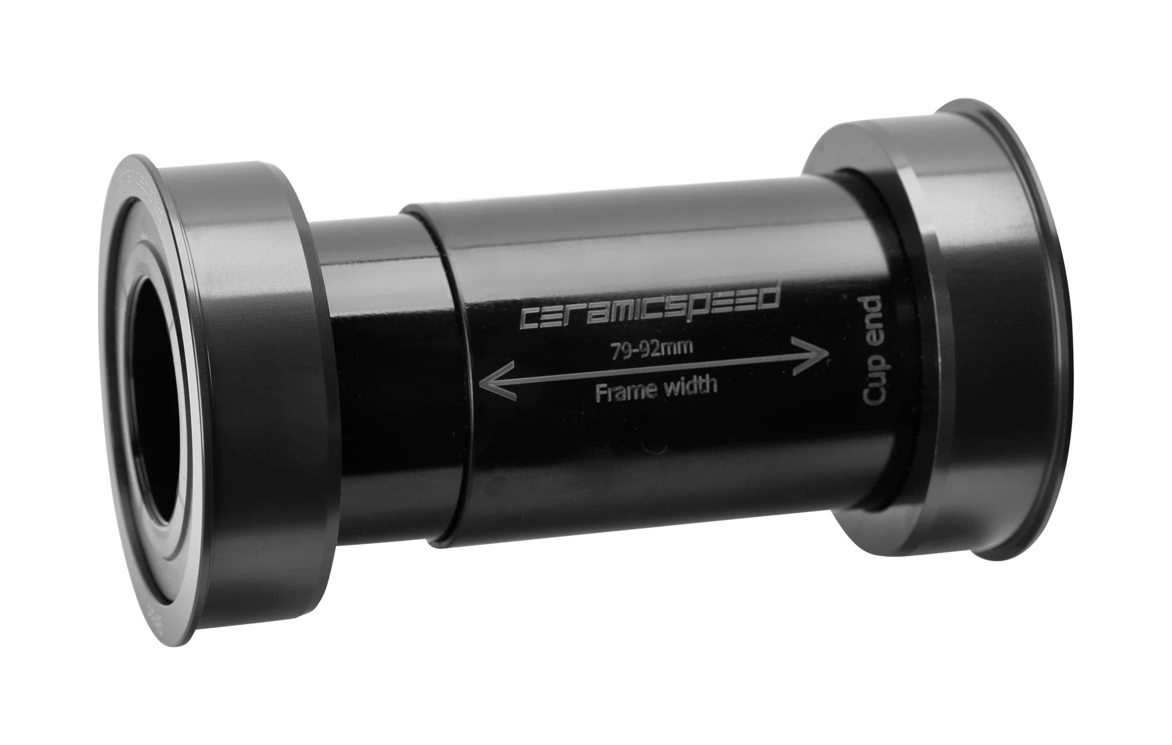 CeramicSpeed EVO386 Shimano 24mm Coated Bottom Bracket (Black)