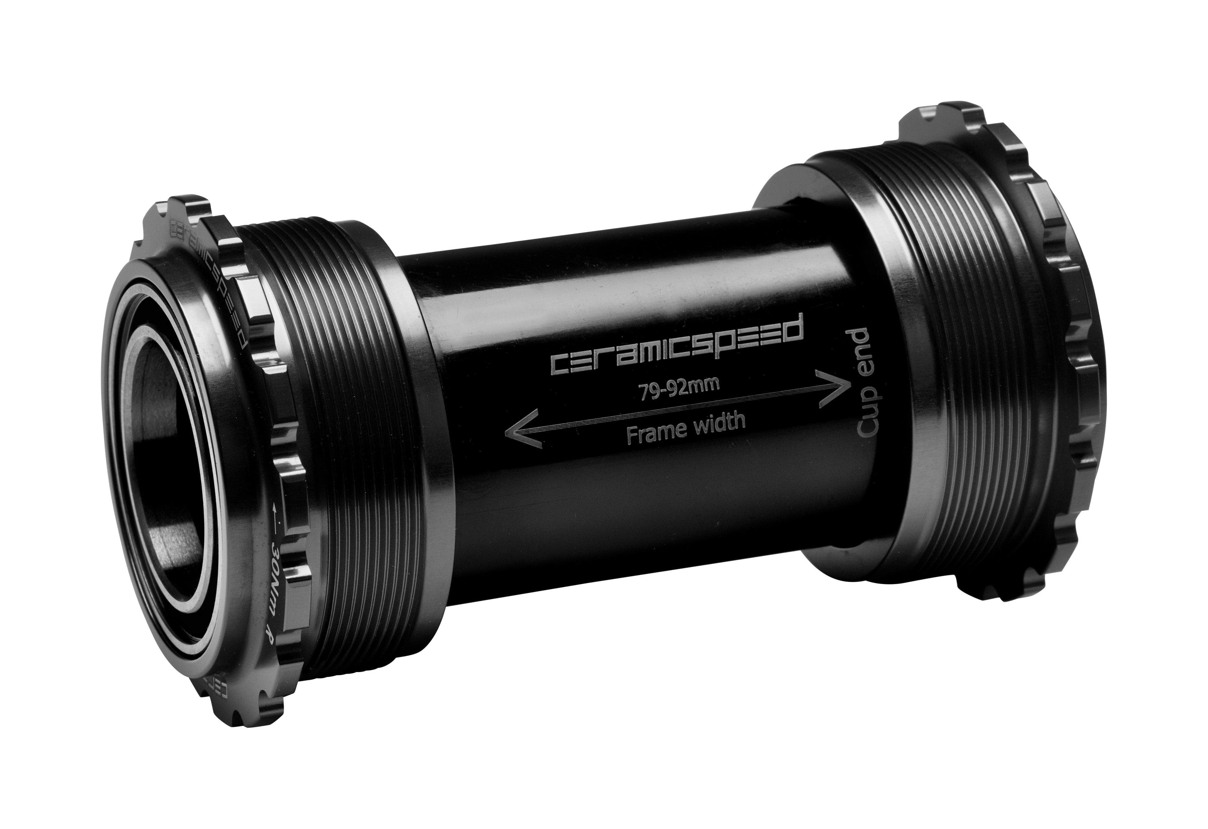 CeramicSpeed T45 Campy UT 25mm Bottom Bracket (Black)