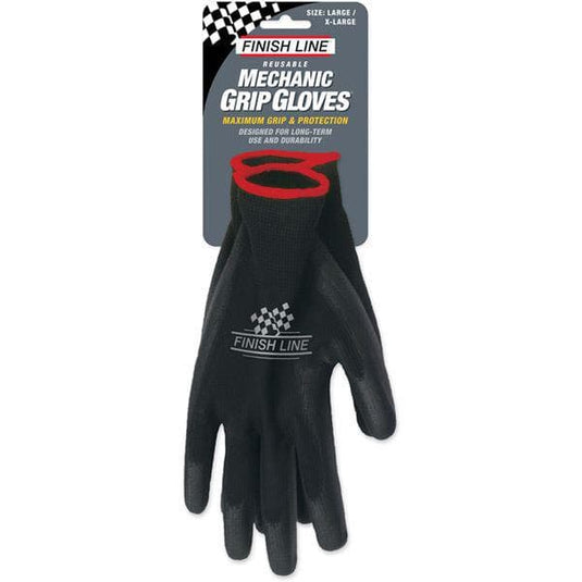 Finish Line Mechanic Grip Gloves - Large / XL