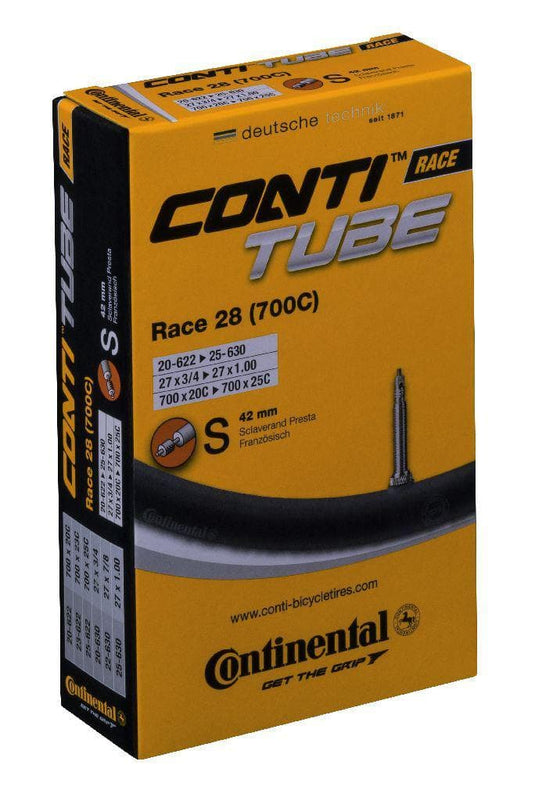 Continental Race 28 (700c) Wide 700 x 25c - 32c 42mm Presta Valve Inner Tube - 0181921