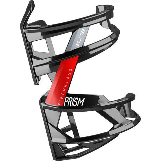 Elite Prism right hand side entry; gloss black / red