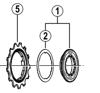 Load image into Gallery viewer, Shimano Spares CS-6600 sprocket 13T
