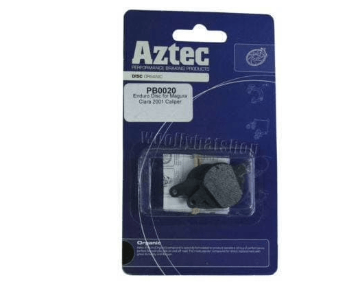 Aztec Enduro Organic Bike Bicycle Disc Brake Pads Magura Clara 01