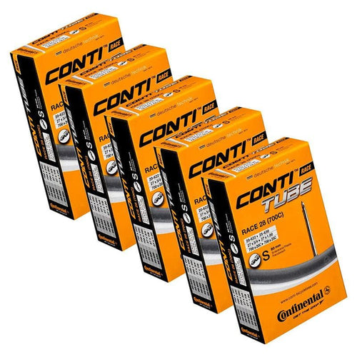 5x Continental Race 28 700 x 20-25c Inner Tubes - Long Presta 80mm - 0180000