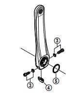 Shimano Spares FC-5600 Security Plate