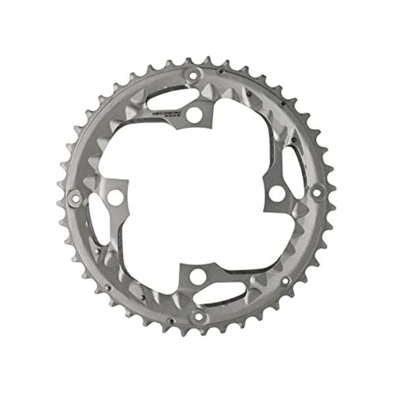 Load image into Gallery viewer, Shimano Deore LX FC-T671 Chainring for Chain Guard - Silver - 44T-AE - 1NJ 9807
