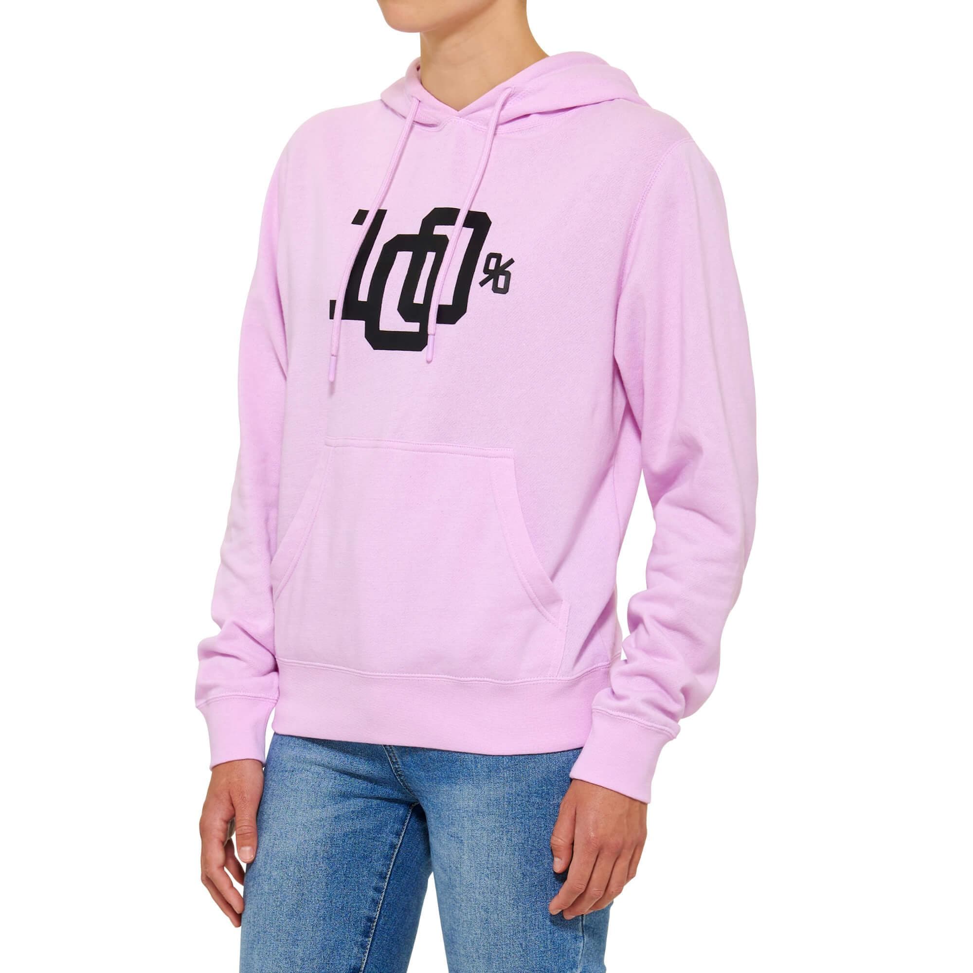 100% VARSITY Women's Pullover Hoodie Lilac