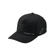 100% SHADOW Flexfit X-Fit Cap Black