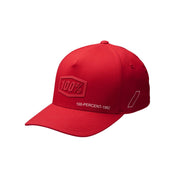 100% Shadow FlexFit X-Fit Cap Red S/M
