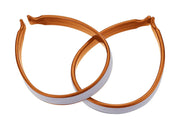 IceToolz Plastic Trouser Clip with Scotchlite Strip