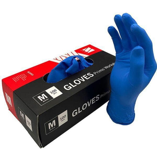 M Part Primo Nitrile Workshop Glove 6 mil - Box 100 - Large
