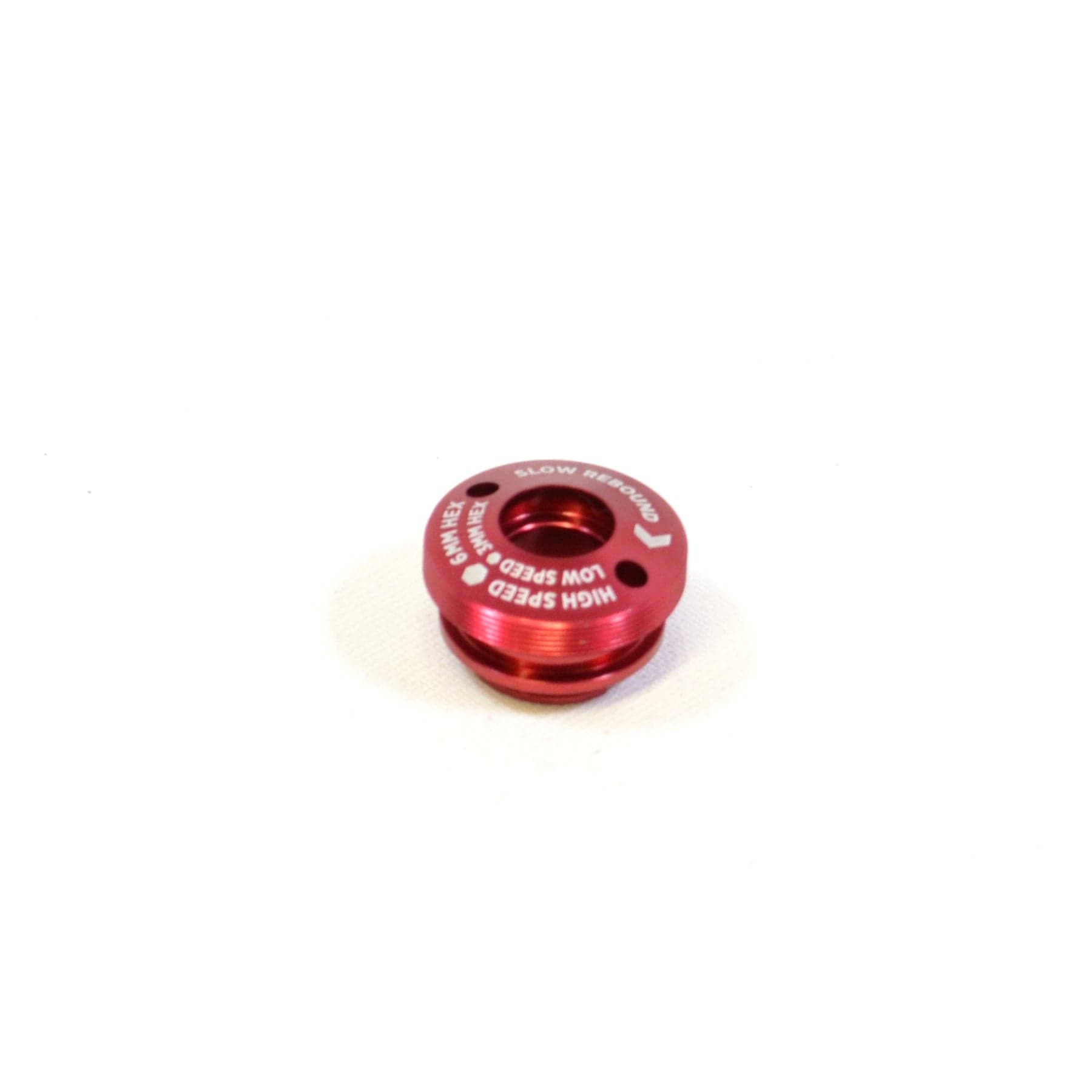 FOX Shock CD DHX2 FLOATX2 Cartridge Housing Cap Red
