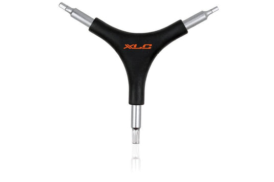 XLC T25/4/5mm Y Wrench - Black