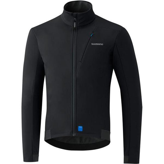 Shimano Clothing Men's Wind Jacket; Black; Size S