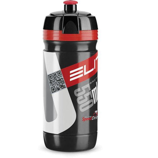 Elite Corsa Bottle Biodegradable black red logo 550 ml