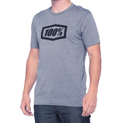100% Essential T-Shirt Gunmetal Heather S