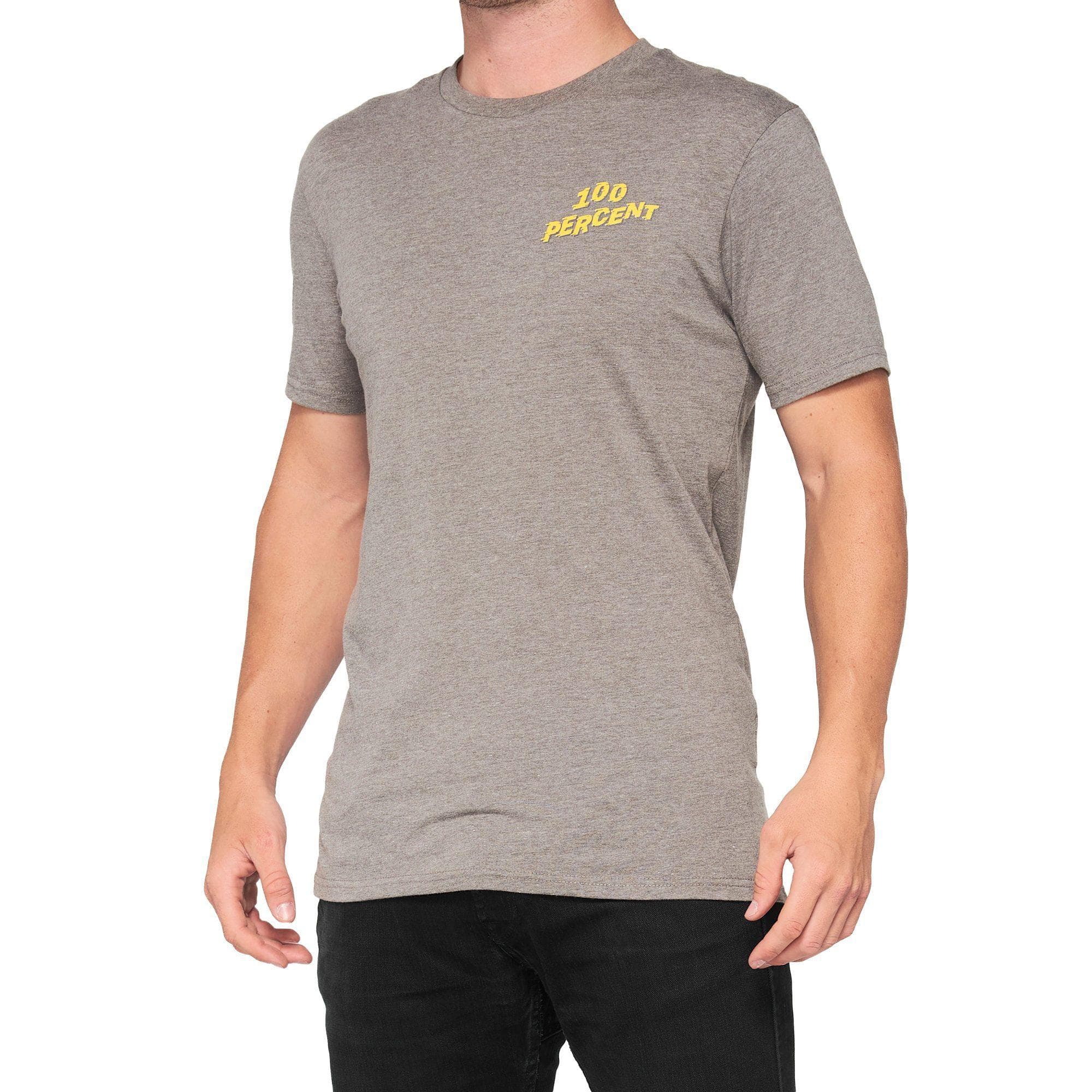 100% Dakota T-Shirt Heather Grey