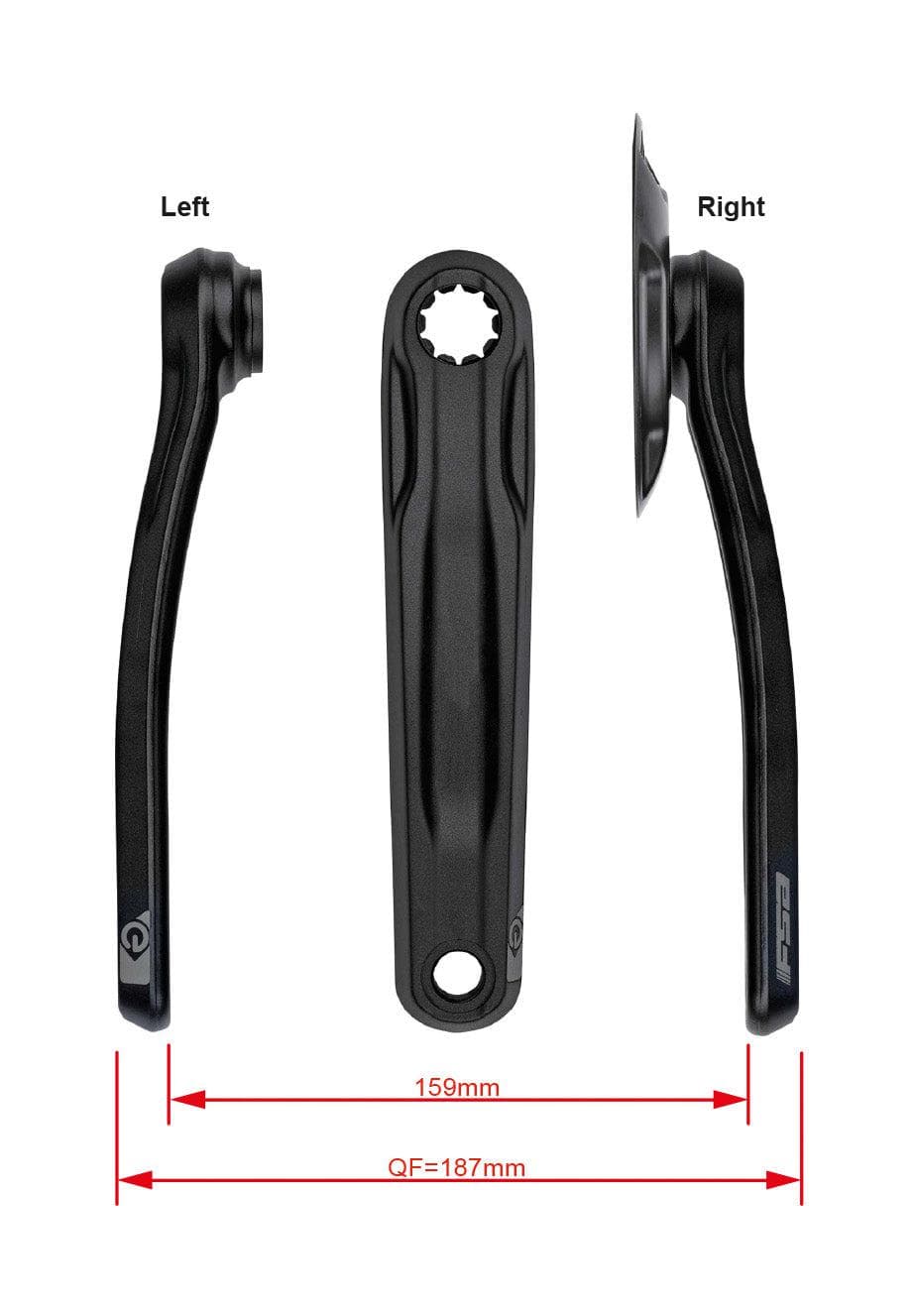 FSA TF Bosch E-Bike Steel Chainguard 02 (Black, 18-20T)