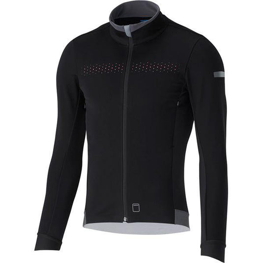 Shimano Clothing Men's Evolve Wind Jacket, Black, Size S
