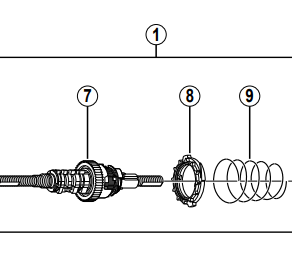 Shimano Spares SG-8R20 Nexus clutch unit