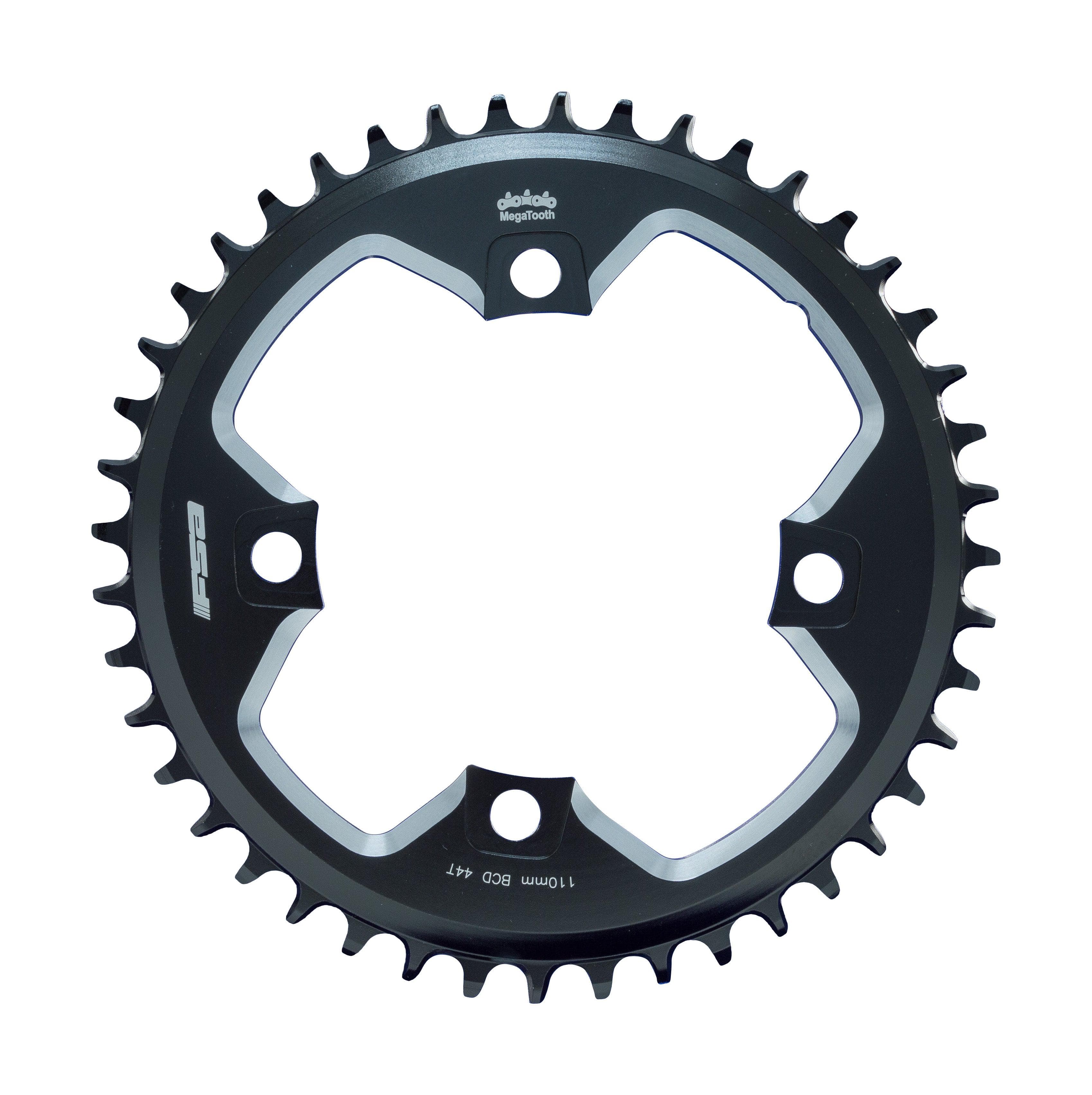 FSA Gossamer ABS Road Chainring (2x11, Black, 4h)