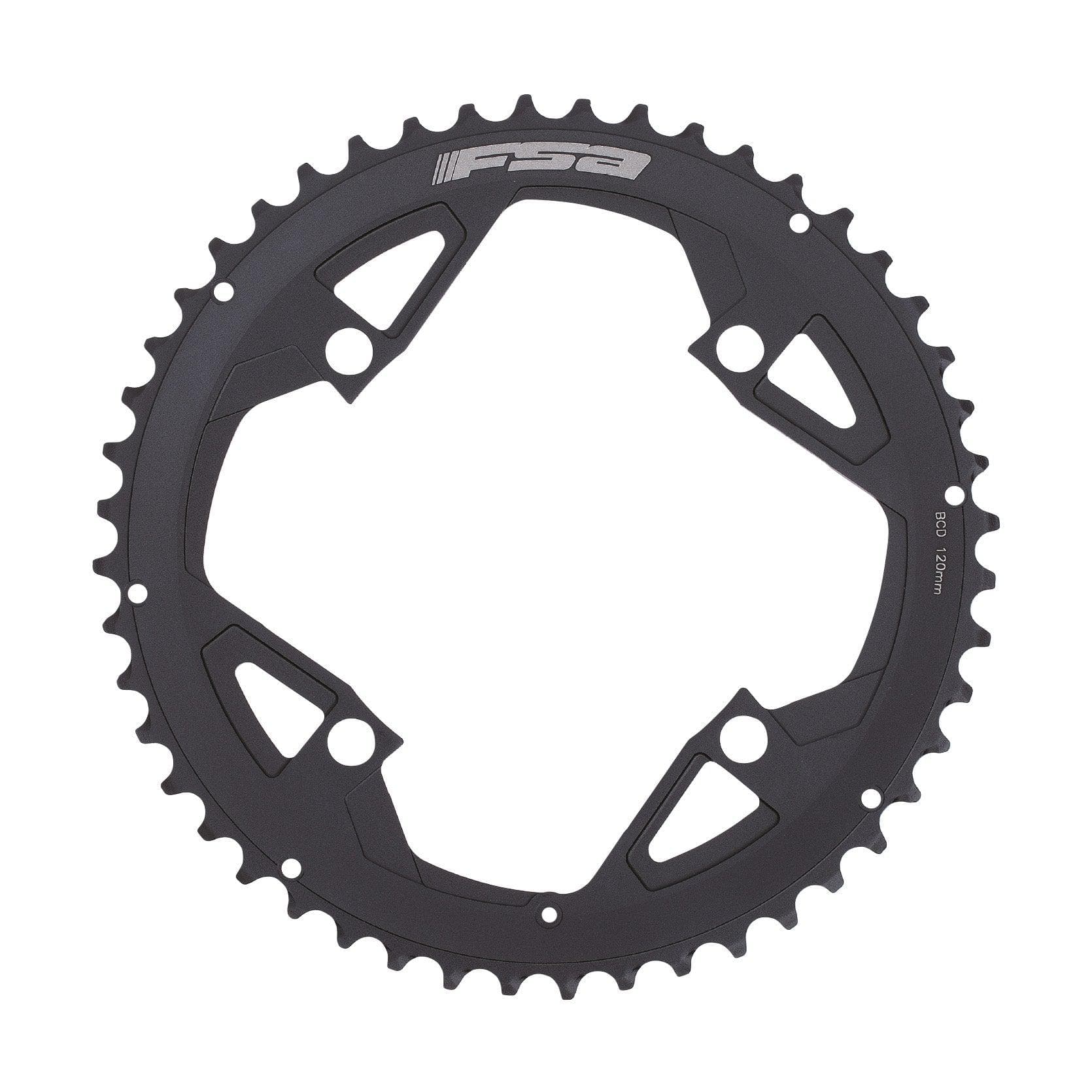 FSA Gossamer Road Chainring (2x11, Black, V21)