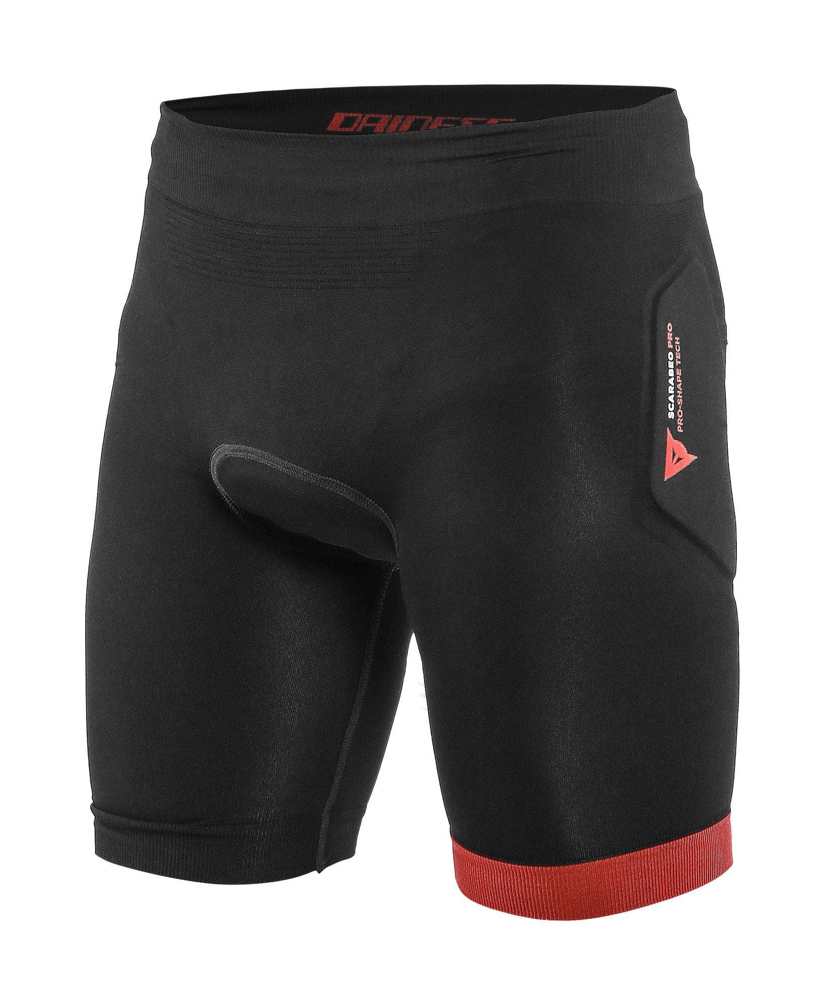 Dainese Scarabeo Junour Safety Shorts V2 (Black & Red, M)
