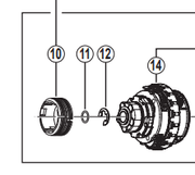 Shimano Spares SG-8C31 O-ring