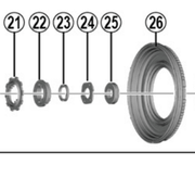 Shimano Spares SG-S700 lock washer seal