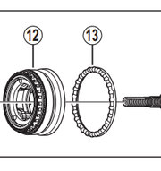 Shimano Spares SG-S700 ball retainers; 3/16 x 26