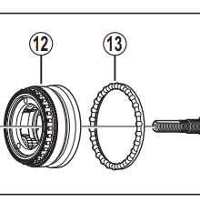 Shimano Spares SG-S700 ball retainers; 3/16 x 26