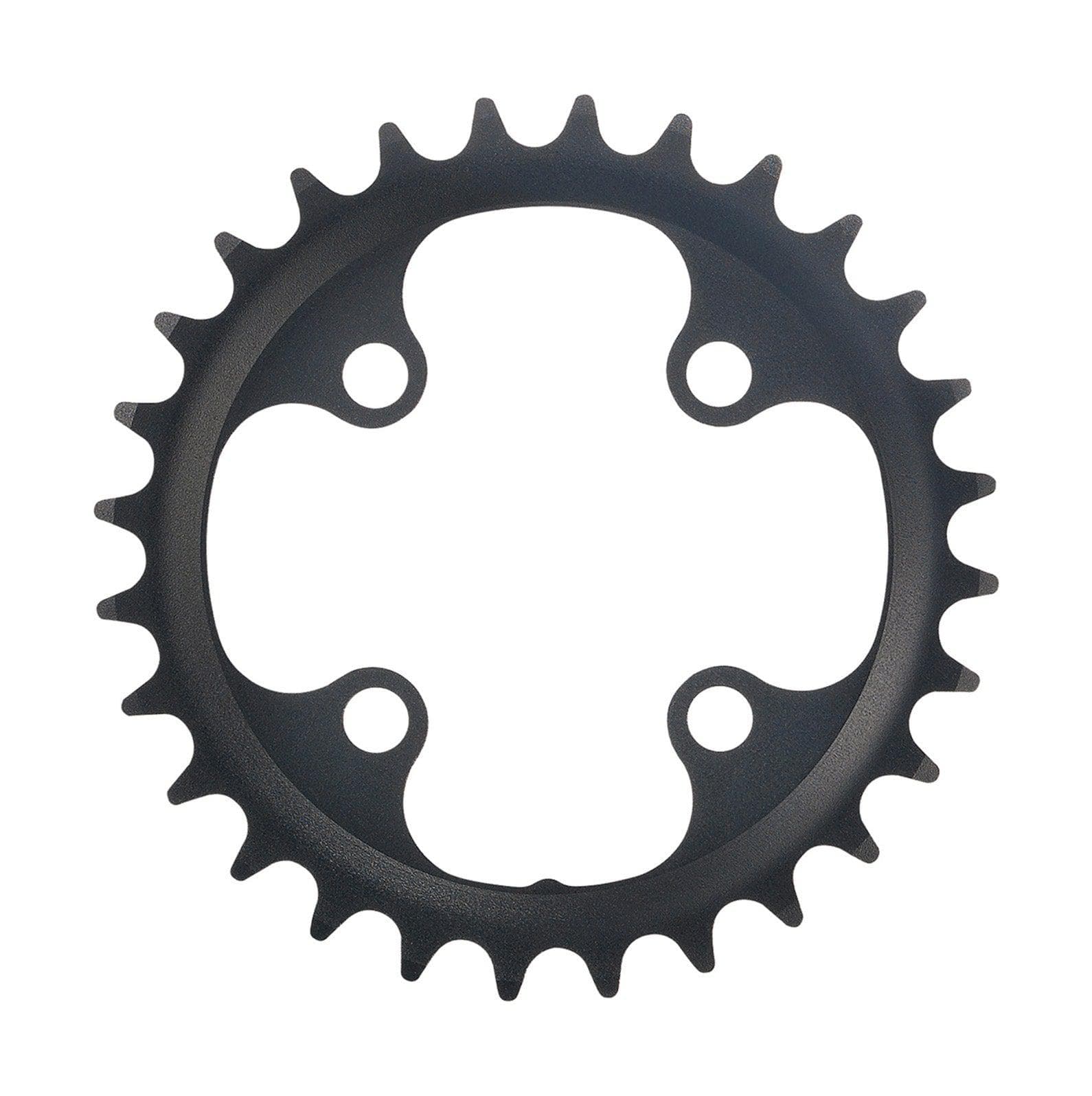 FSA Yamaha E-Bike Chainring (2x11, 64x28T, Black, WC067)