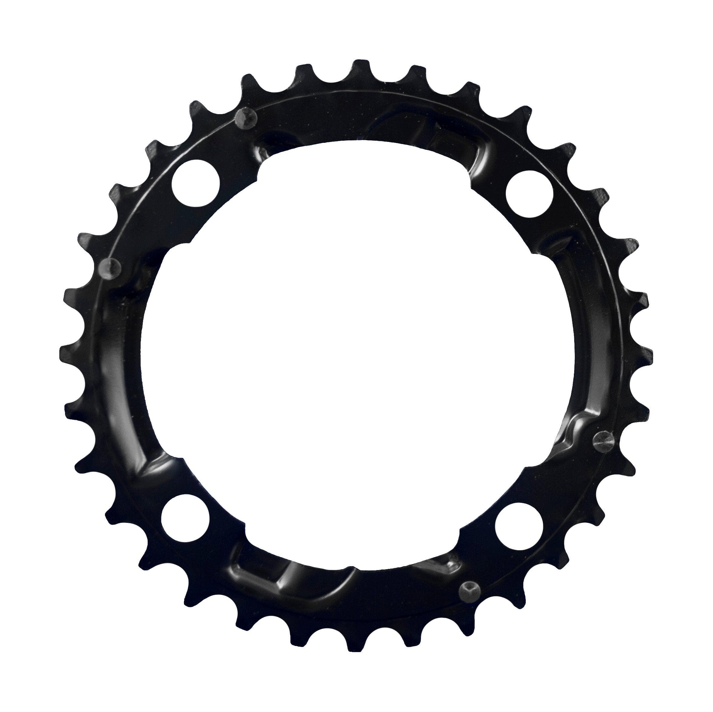 FSA Steel MTB Chainring (3x10, 104x32T, Black, 4h)
