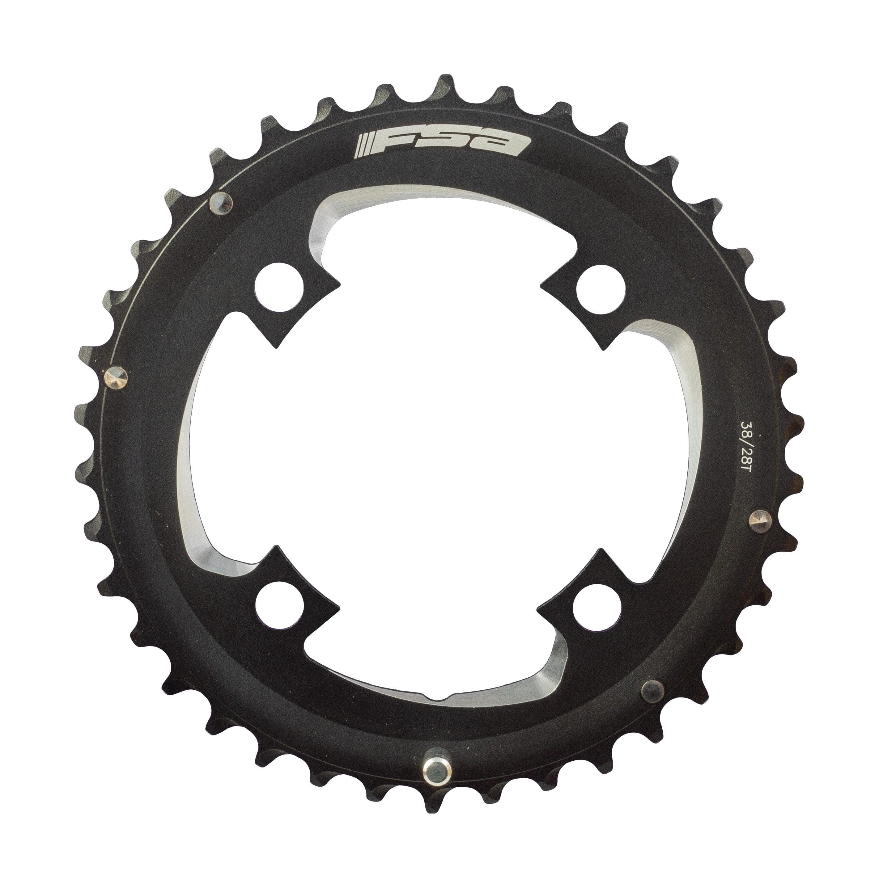 FSA Comet Modular MTB Chainring (2x11, Black, 4h)