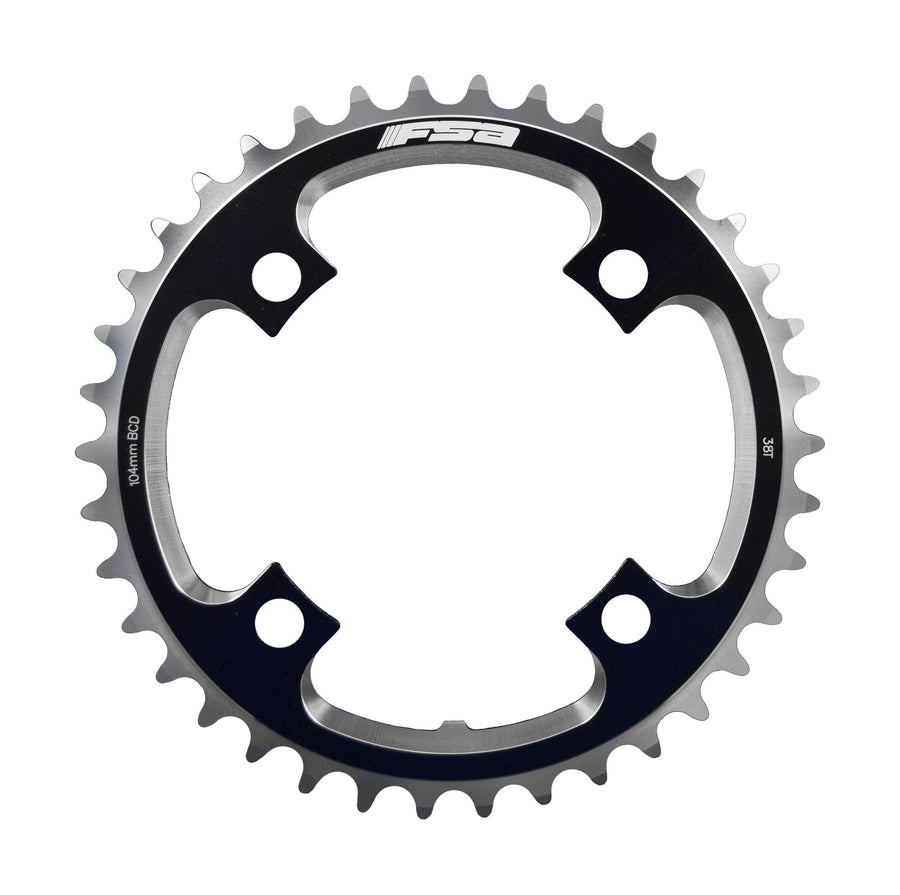 FSA DH MTB Chainring (1x10, Black, 4h)